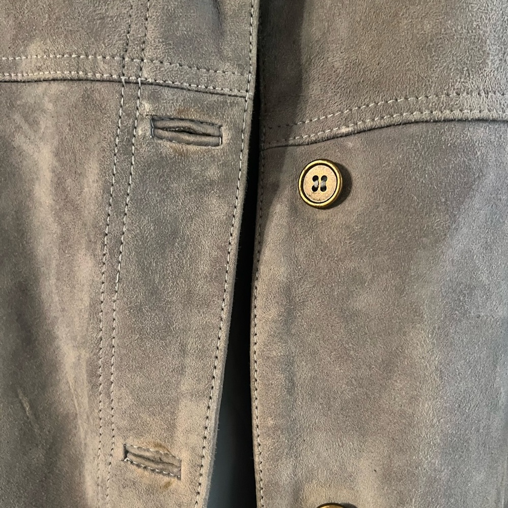 Rolla’s Blue Suede Worker Jacket - image 3